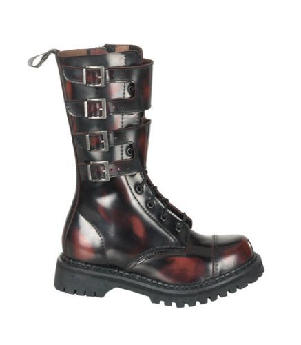 Buckle Strap Combat Boots
