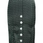 Black Sexy Polka Dot High-Waist Pencil Skirt