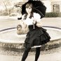Button Accent Underbust Ruffle Tiered SKirt