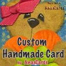 Custom Handmade Card (Medium)