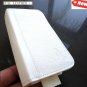 genuine real leather case for iphone 4s cover pouch s 4 book wallet 3 card WHITE free shipping !