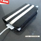 genuine REAL leather case fit iphone 4s book COVER 4 3 WALLET black slim sport s free shipping !
