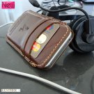 genuine natural leather handmade case for iphone 4s cover purse s 4 3 3gs R slim TO free shipping !