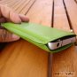 real leather Case cover purse pouch green fit for iPhone 4g PULL s 4 3 new 16 8 free shipping !