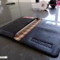 genuine vintage leather case for iphone 5 book wallet pouch 4s 4 3 handmade 3gs free shipping !