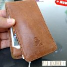 genuine leather Flip case fit iphone 4s book Card wallet 3 stand holder 4 s ID R free shipping !