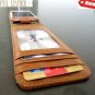 genuine leather Flip case fit iphone 4s book Card wallet 3 stand holder 4 s ID R free shipping !