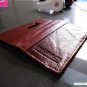 genuine leather case fit nokia lumia 920 book wallet cover pouch handmade wine s