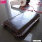 genuine real leather Case cover fit i 9000 pocket card Samsung GALAXY S II 2 s2