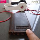 genuine natural leather Case fit Samsung I8190 Galaxy mini book wallet s3 s 3 RT