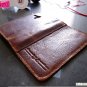 genuine natural leather Case FIT Samsung I8190 Galaxy mini book wallet s3 s 3 id
