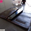 genuine leather case For Samsung retro book wallet cover galaxy s2 s2 s3 mini ID