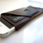genuine real leather case fit iphone 5s cover wallet pull iphone5 handmade soft R