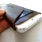 genuine real leather case fit iphone 5s cover wallet pull iphone5 handmade soft R