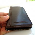 genuine soft real leather Case fit for sony xperia z book wallet handmade id NEW