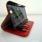 genuine NATURAL soft leather Case for sony xperia z book wallet handmade id red