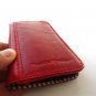 genuine NATURAL soft leather Case for sony xperia z book wallet handmade id red
