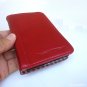 genuine leather Case For Samsung Galaxy Note I 1 book wallet handmade no1 red id