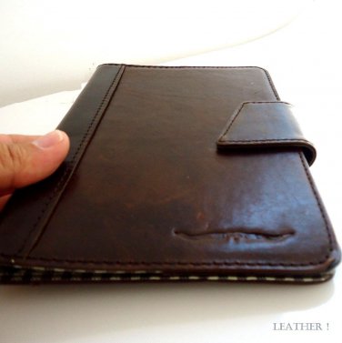 genuine real Leather Bag for iPad 4 3 2 case cover handbag apple stand magnet 3g