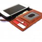 Genuine 100% Leather Case for Iphone 5c 5 C Book Wallet Handmade Retro Style Id Us Free Shipping