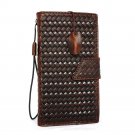 Genuine Italian Oiled Real Leather Case for Iphone 6 Book 4.7 Inch Wallet Handmade S Luxury Handtec