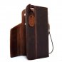 Genuine Oiled Leather Hard Case for Iphone 6 Book 4.7 Inch Wallet Handmade S Luxury Hand Magnet