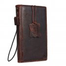 Genuine Vintage Leather Case for Samsung Galaxy S6 Book Wallet Luxury Cover S Handmade Retro