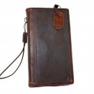Genuine Vintage Italy Leather Hard Case for Lg G3 Book Cover Premium Wallet Handcraft Id Luxury
