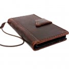 Genuine Leather Case for Sony Xperia Z3 Book Wallet Handmade Id Z 3 Magnet Close Free Shipping