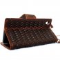 Genuine Real Leather Case for Sony Xperia Z3 Book Wallet Handmade Id Z 3 Magnet Close Luxury