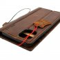 Genuine Full Leather Case for Apple iPhone 11 PRO MAX Wallet Handmade ID Cover