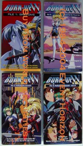 Burn Up W anime selling VHS