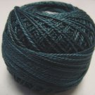H203 Blackened Teal Heirloom Collection Valdani  Pearl Cotton size 12  qty 5