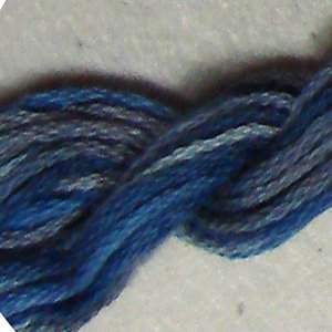 M68 Blue Clouds - six strand cotton floss Valdani == CA q3