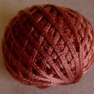 863 Faded Rust dark 3 Strands Cotton Floss Valdani 29yd ball  qty 6