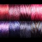 Silk perlé Au Ver à Soie by VALDANI - Luxury Purples collection 8 spools