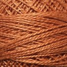 68 Golden Rust Pearl Cotton size 8  Valdani Solid color qty 6