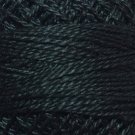 8113 Black Dark Pearl Cotton size 8  Valdani Solid color qty 10