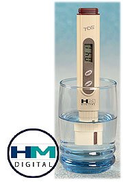 TDS Meter 0-9990 ppm for Aquariums Pools Hydroponics