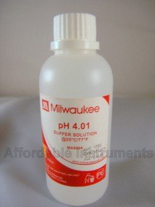 Milwaukee MA9004 pH 4.01 Buffer Calibration Solution