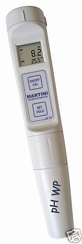 Milwaukee PH55 Waterproof pH/Temp Tester/Meter/Martini