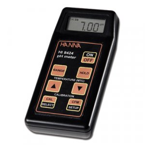 Professional  pH meter auto calibration & temperature