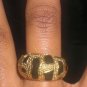 Sexy H&M Gold and Black Bulky Ring!