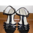 Super Fab Black Forever 21 Platform Buckle Up Heels