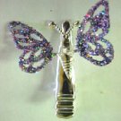 Glitter Butterfly Hair Clips - 1 lot of 24