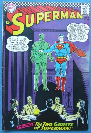 SUPERMAN NO 186 MAY 1966  DC COMICS