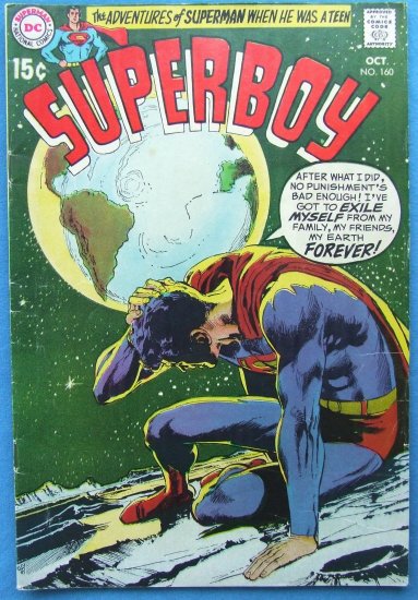 SUPERBOY NO 160 OCTOBER 1969 DC COMICS