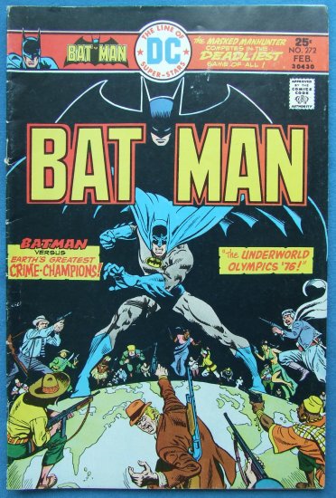 BATMAN NO 272 VOL. 37 FEBRUARY 1976 DC COMICS