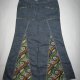 Jeans skirts long