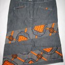 Jeans skirt shorter (o)